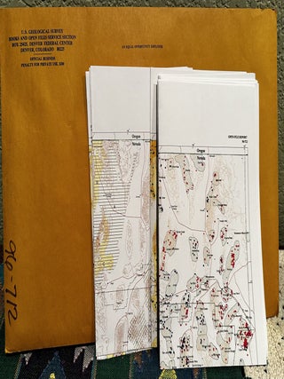 Item #5565838 Open File Report 96-712 Plates Only 1-11. Stephen G. Peters, Et. All