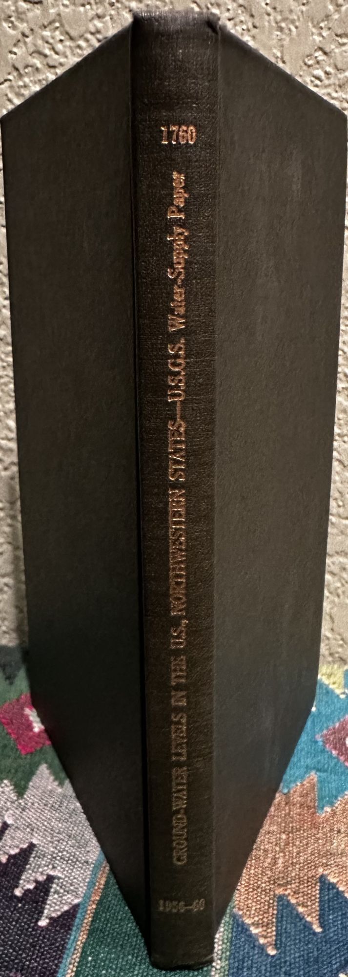 Ground-Water Levels in the United States 1956-60 Northwestern States, Geological Survey. O. M. Hackett.