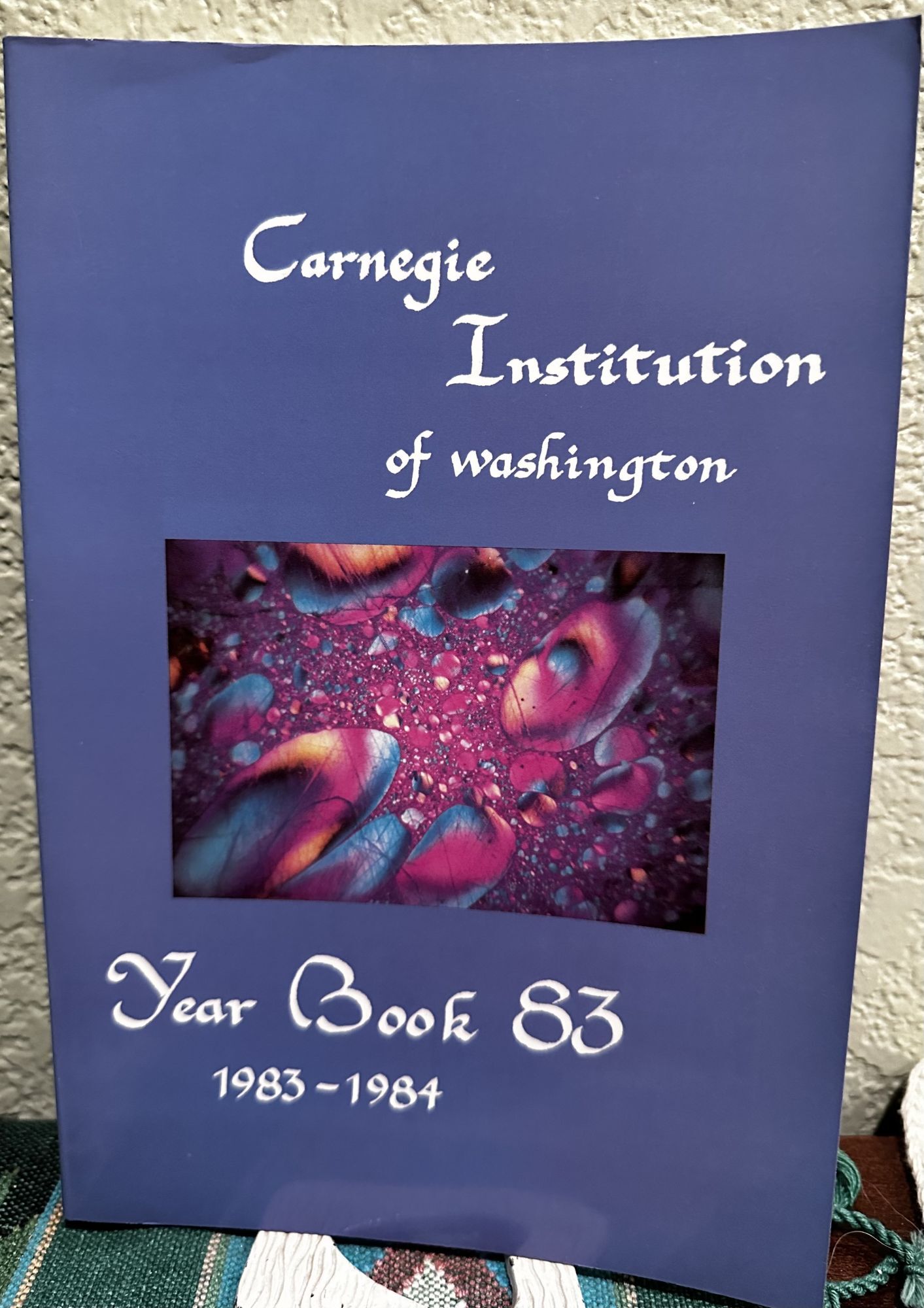 1983-1984 Year Book - Carnegie Institution of Washington. Carnegie Institution of Washington.