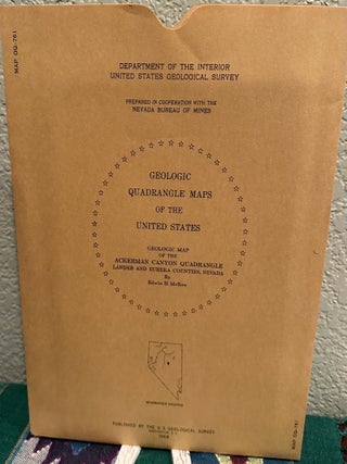 Item #5567302 Geologic Map of the Ackerman Canyon Quadrangle, Lander and Eureka Counties, Nevada;...
