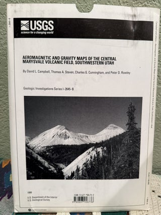 Item #5567693 Aeromagnetic and Gravity Maps of the Central Marysvale Volcanic Field, Southwestern...