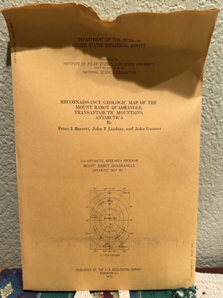 Item #5567696 Reconnaissance Geologic Map of the Mount Rabot Quadrangle, Transantarctic...