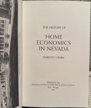 The History of Home Economics in Nevada