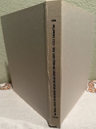 Item #5567968 Geology and Ore Deposits of the Metaline Zinc-Lead District Pend Oreille County...