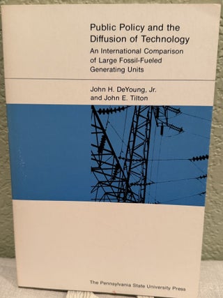 Item #5568053 Public Policy and the Diffusion of Technology; An International Comparison of Large...
