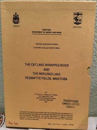 Item #5568145 The Cat Lake-Winnipeg River and The Wekusko Lake Pegmatite Fields, Manitoba;...