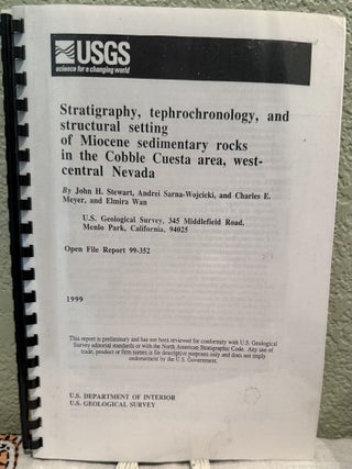 Item #5568156 Stratigraphy, tephrochronology, and structure of part of the Miocene sedimentary...