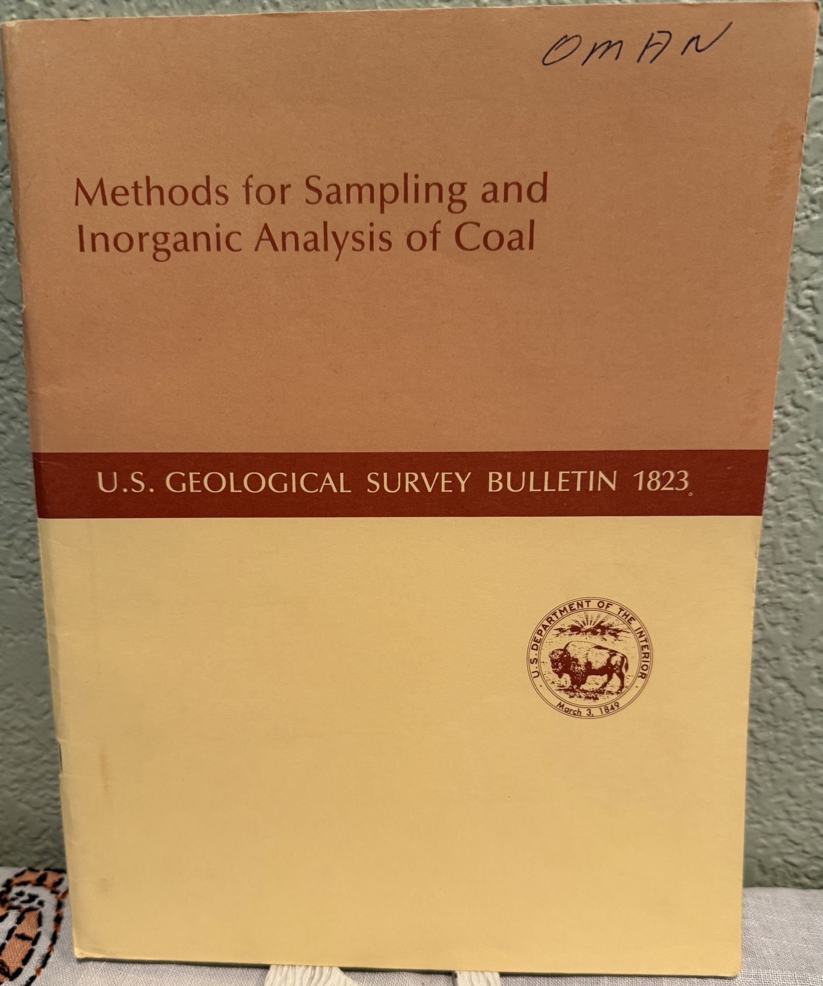 Methods for Sampling and Inorganic Analysis of Coal; U. S. Geological Survey Bulletin 1823. D. W. Golightly, F. O. Simon.
