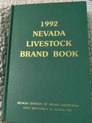 Item #5568290 1992 Official Livestock Brand Book. Thomas W. Ballow
