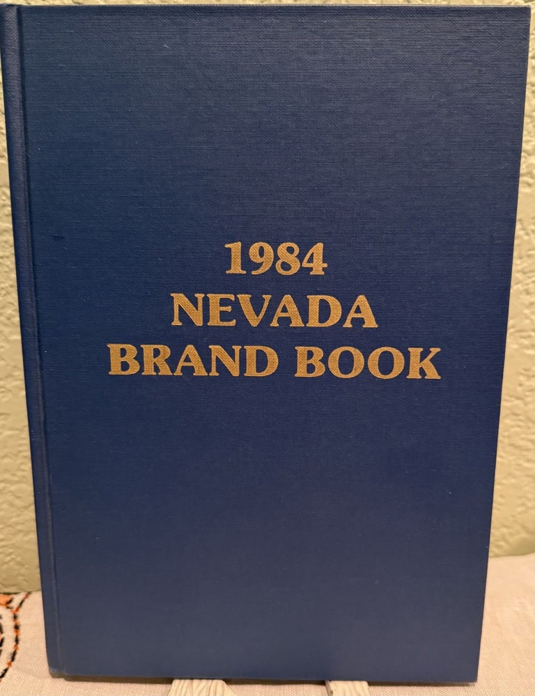 Item #5568333 Official Livestock Brand Book 1984. Thomas W. Ballow, Executive Director.