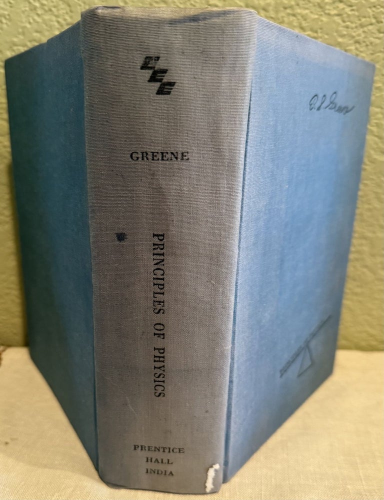 Item #5568395 Principles of Physics. Earnest S. Greene.
