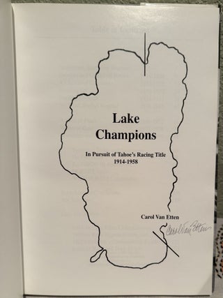 Lake Champions: In Pursuit of Tahoe's Racing Title 1914-1958