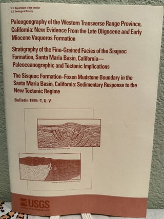 Item #5569302 Paleogeography of the Western Transverse Range Province, California: New Evidence...