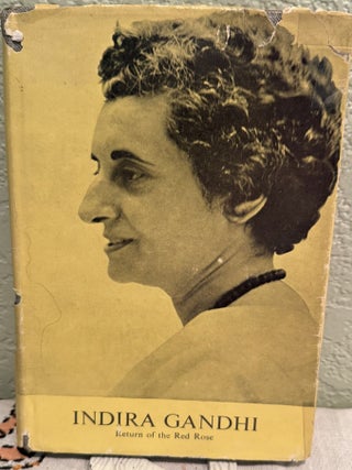 Item #5569413 Indira Gandhi Return of the Red Rose. Khwaja Ahmad Abbas