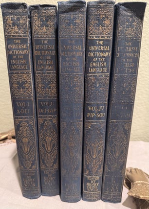 Item #5569599 Universal Dictionary of the English Language Chicago 5 Volume Set. Henry Cecil Wyld