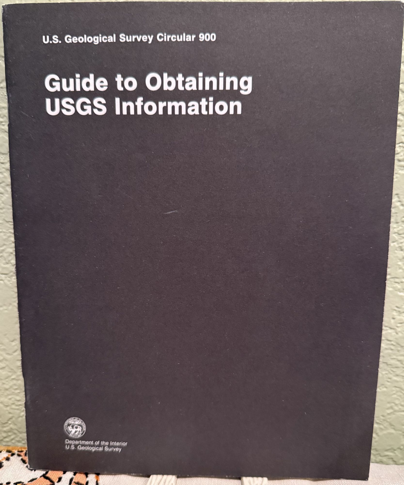 Guide to Obtaining USGS Information; U.S. Geological Survey Circular 900. Kurt Dodd, H. Kit Fuller, Paul F. Clarke.