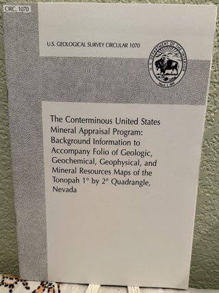 Item #5569611 The Conterminous United States Mineral Appraisal Program: Background Information to...