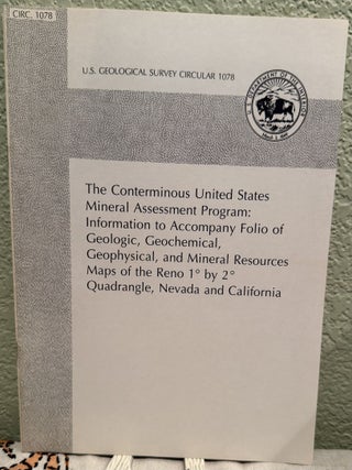 Item #5569614 The Conterminous United States Mineral Appraisal Program: Background Information to...