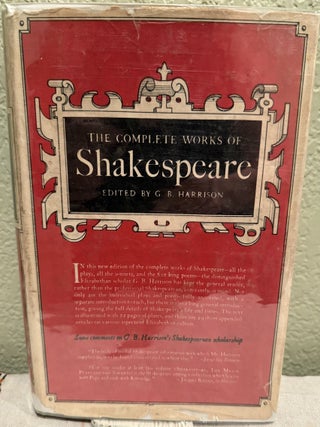 Item #5569618 The Complete Works of Shakespeare. G. B. Harrison