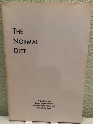 Item #5570496 The Normal Diet. Margaret Gammon