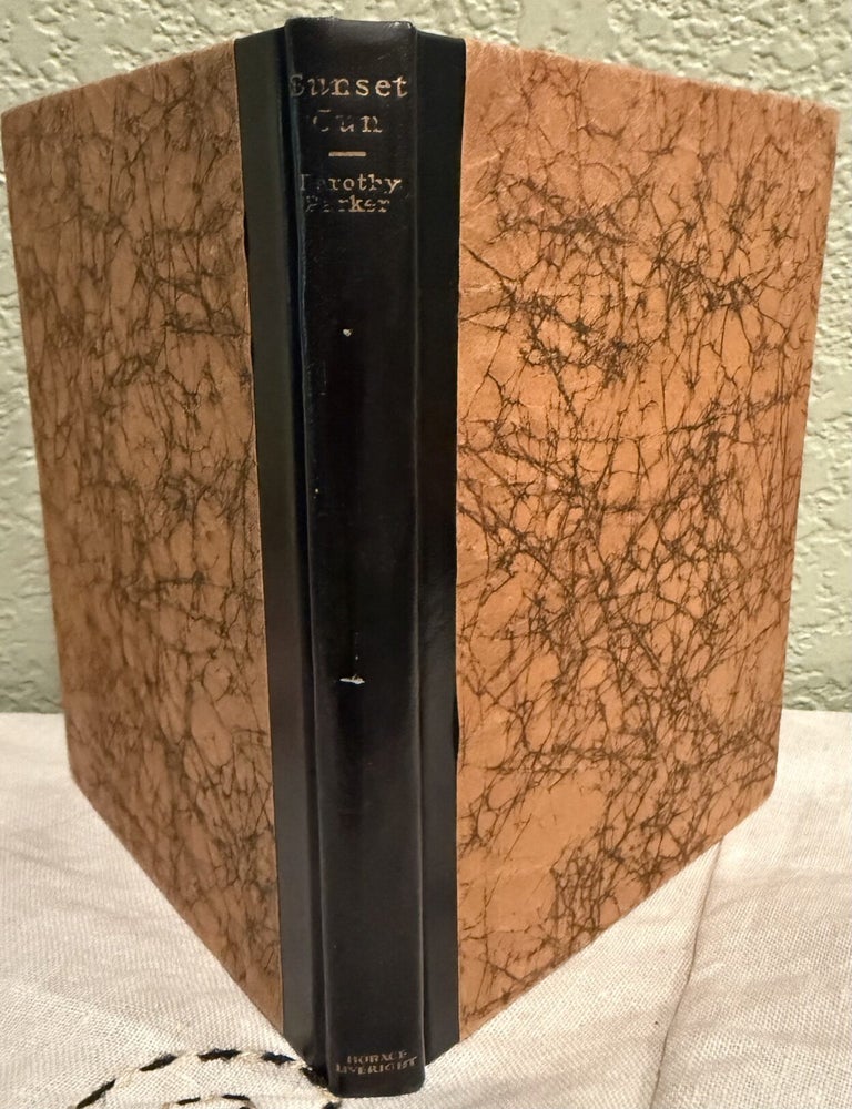 Item #5570499 Sunset Gun: Poems by Dorothy Parker. Dorothy Parker.