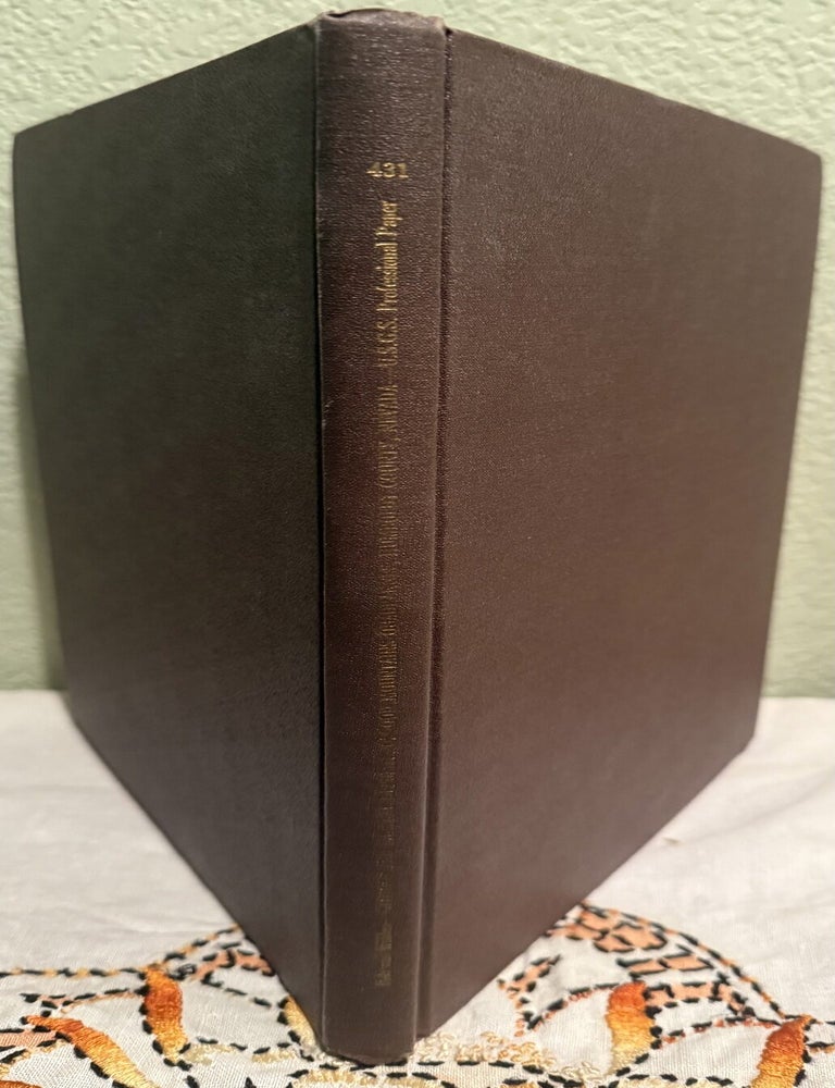 Item #5570550 Geology and Mineral Deposits of the Osgood Mountains Quadrangle Humboldt County, Nevada: Geological Professional Paper 431. Preston E. Hotz, Ronald Willden.
