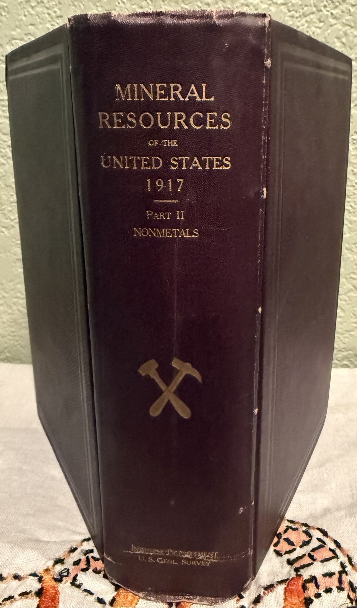 Mineral Resources of the United States, 1917; Part II--Nonmetals. H. D. McCaskey.