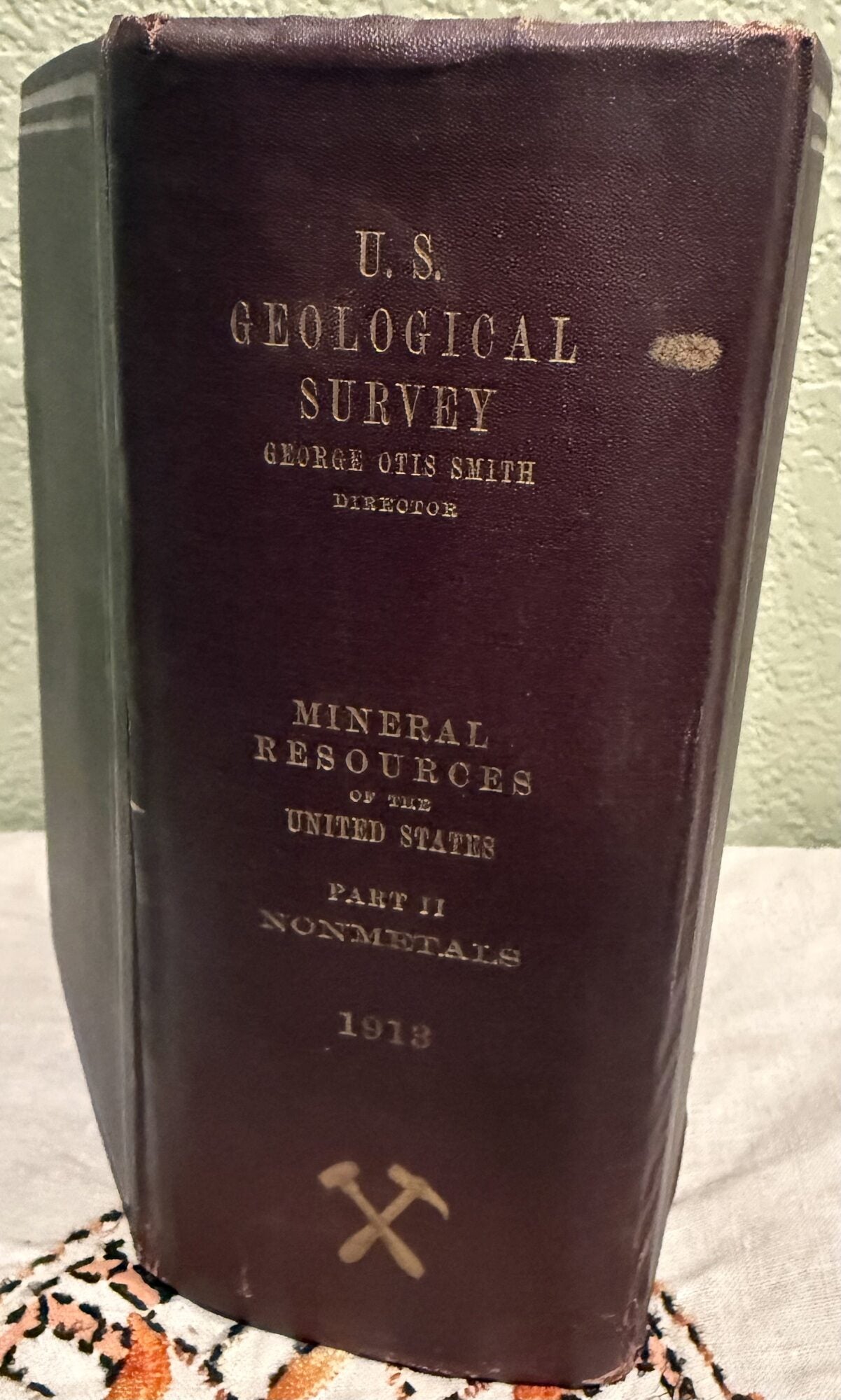 Mineral Resources of the United States. Calendar Year 1913. Part II: Nonmetals. Department of the Interior.