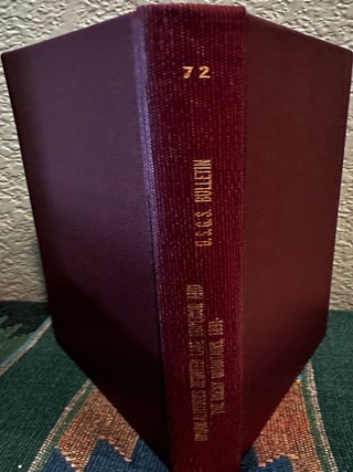 Item #8702 Altitudes Between Lake Superior and the Rocky Mountains, Bull 72. Warren Upham
