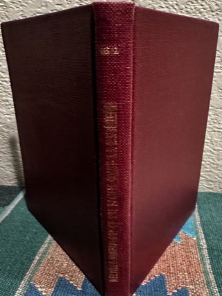 Item #8708 Contributions to the Mineralogy of the Pacific Coast, USGS Bull 61. William Melville,...