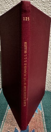 Item #8727 The Constitution of the Silicates, USGS Bull 125. Frank Clarke, Wigglesworth