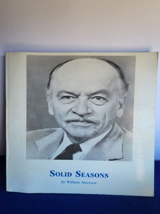 Item #A126 Solid Seasons.My 45 Years at Two Resident Theatres and What Generations of Critics...