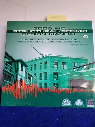 Item #AL5 2006 IBC Structural/seismic Design Manual Building Design Examples for Light-Frame,...
