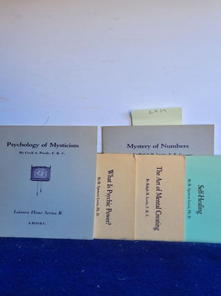 Item #B239 Leisure Hour Series "B" 5 Booklets. ANON