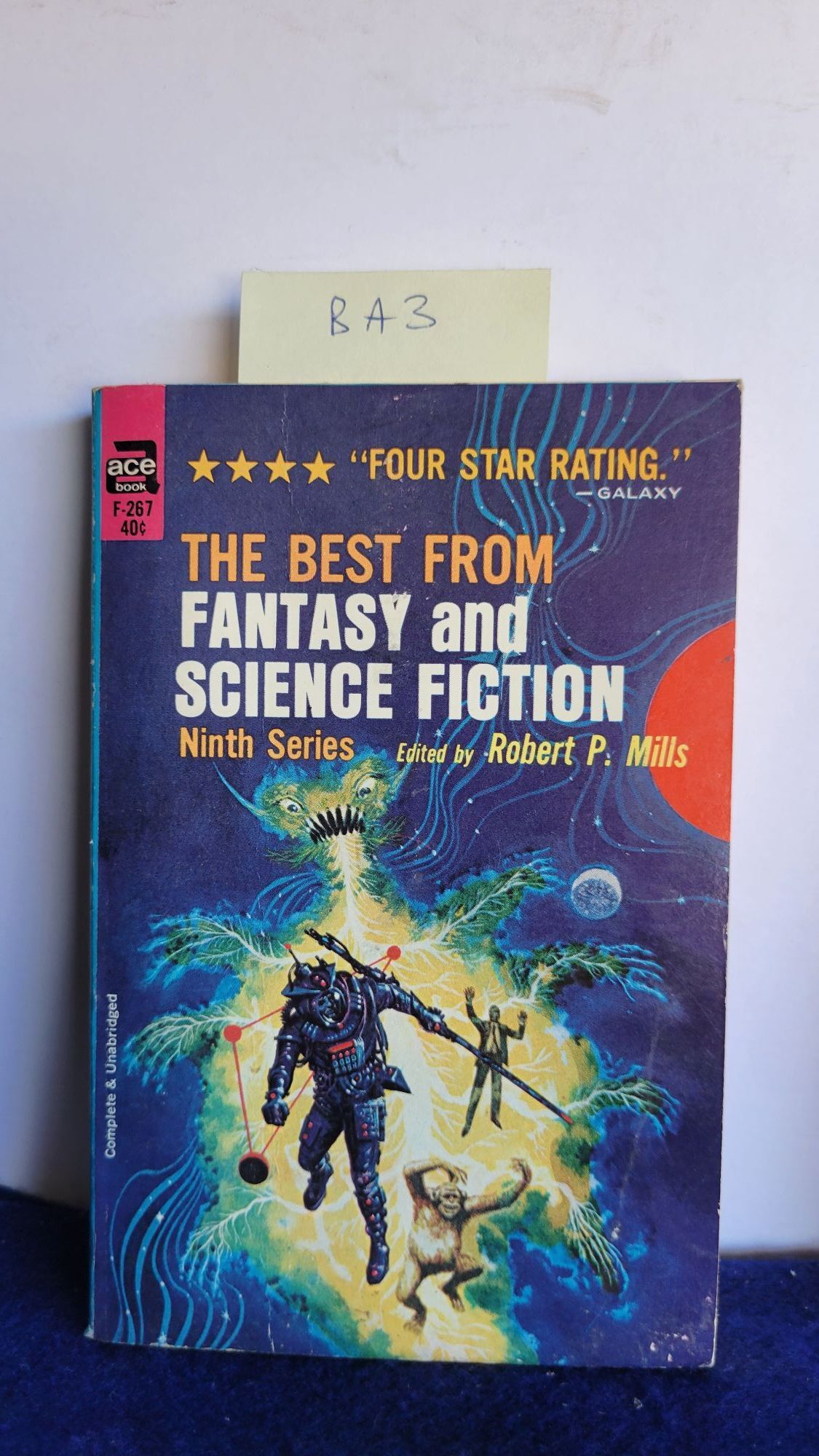 The Best from Fantasy and Science Fiction Ninth Series F-267. Mills Robert P.