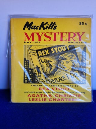 Item #BB5 MACKILL'S MYSTERY MAGAZINE, May 1953 A MONTHLY SELECTION OF MYSTERY, CRIME AND...