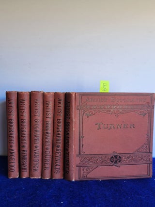 Item #Ba77 Artist Biographies 6 Different Volumes. M. F. Sweetser