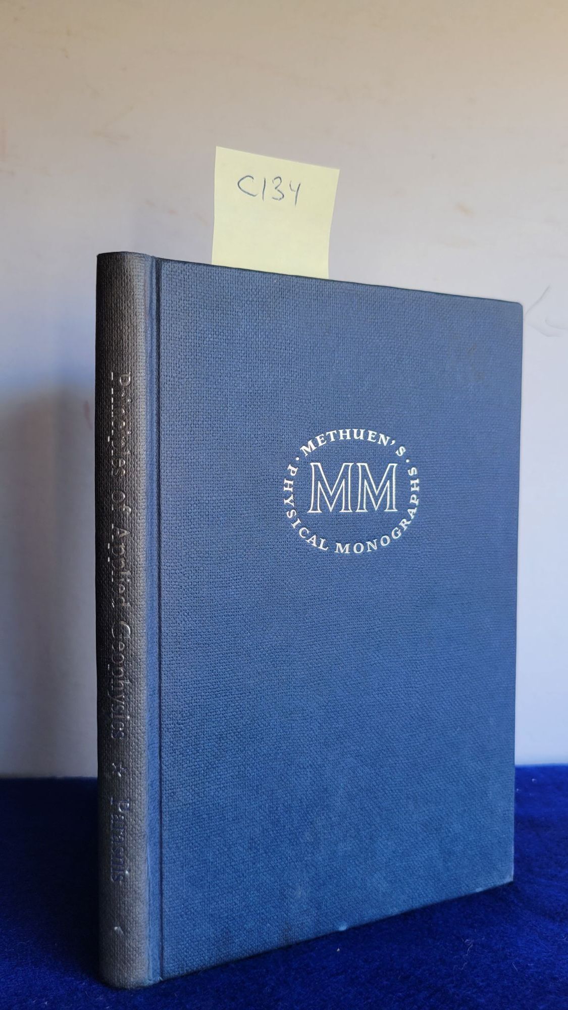 Principles of Applied Geophysics Methuen's Physical Monographs. D. S. Parasnis.