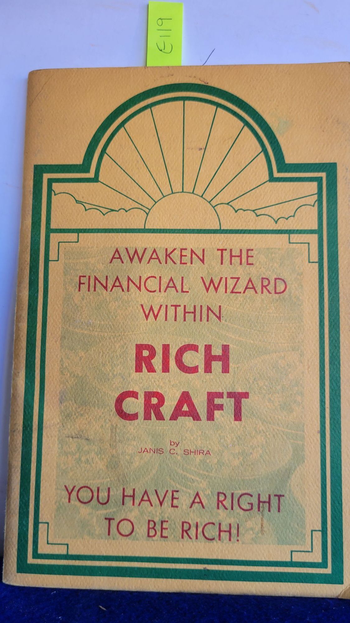Awaken the financial Wizard Within. Janis C. Shira.