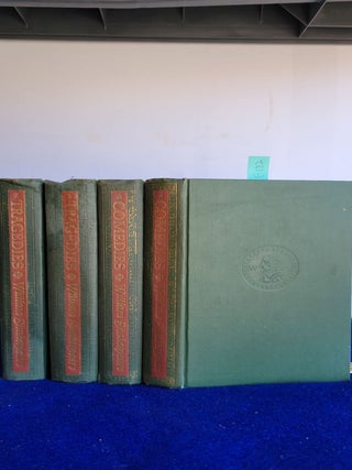 Item #F192 Comedies & Tragedies Volume 1 & 2 (4 VOLUMES). William Shakespeare