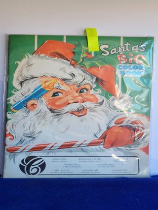 Item #F203 Santa's Big Color Book. Anon