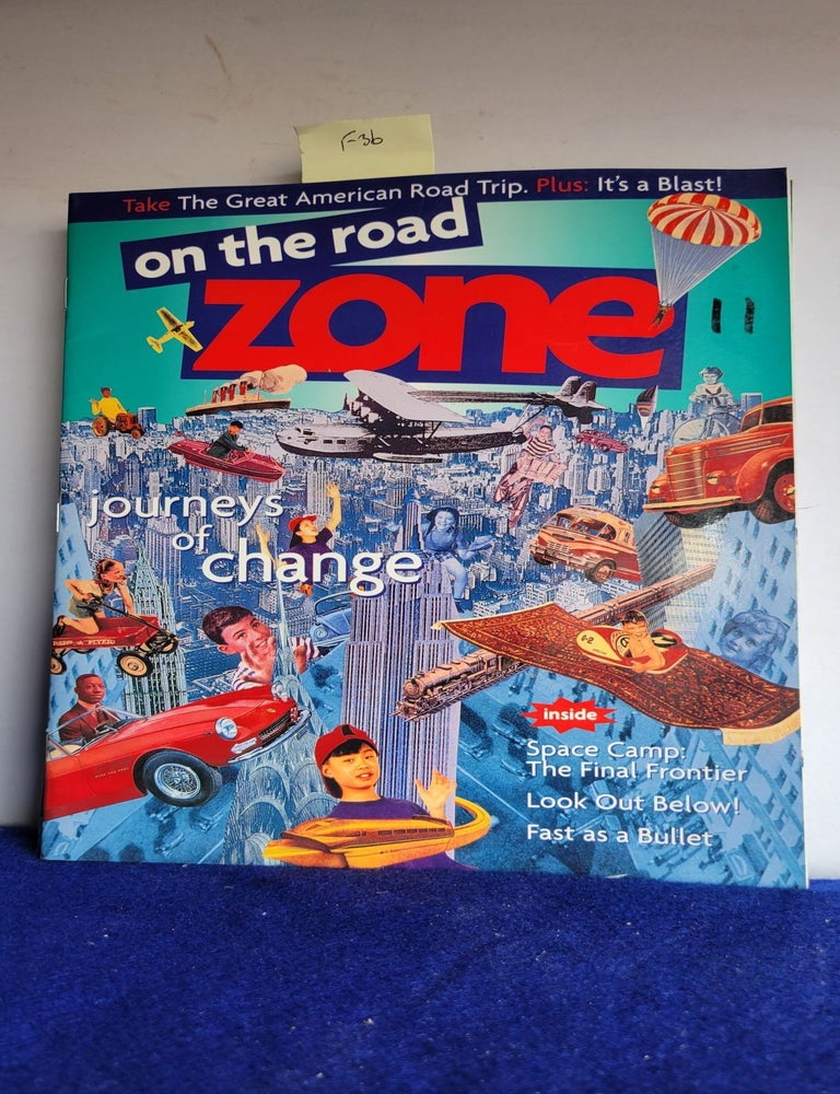 Item #F36 Zone Magazine [Literature Works] journeys of change 6/6. anon.