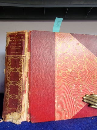 Item #G41 Modern Eloquence Vol. XII Political Oratory But-Dem. Reed Thomas B