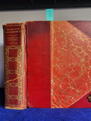 Item #G43 Modern Eloquence Vol. XV Political Oratory Roo-W. REEd Thomas B