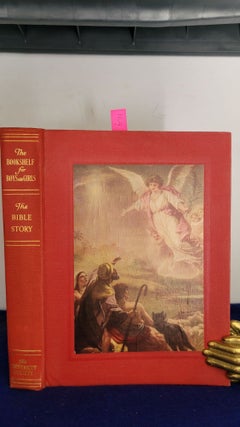 Item #G91 The Bookshelf for boys and Girls the Bible Story. Burdick Jennie Ellis
