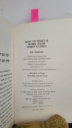 How to Meet & Work with Spirit Guides Hebrew Edition