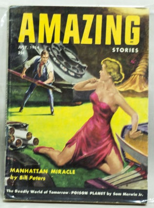 Item #H106 Amazing Stories - July, 1954 - Vol 28 No 3 35¢. Philip K. Dick, Sam Merwin, Bill Peters