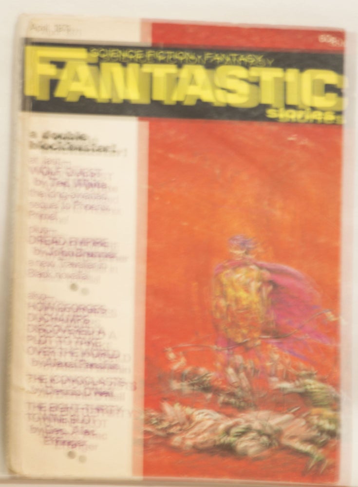 Item #H171 Fantastic Science Fiction & Fantasy Stories April 1971, Vol. 20 No. 4 60¢ Ted White, John Brunner, Alexei Panshin, Dennis O'Neil & Geo. Alec Effinger. Ted White.