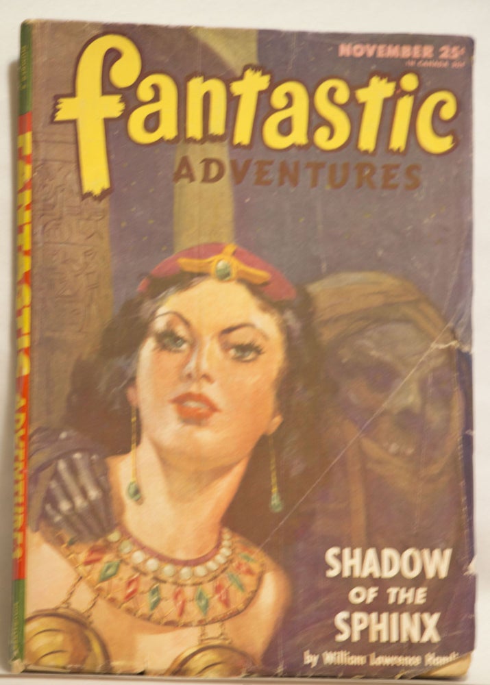 Item #H174 Fantastic Adventures- November 1946 - Volume 8 Number 5 25¢ Shadow of the Sphinx by William Lawrence Hamling. B. G. Davis.