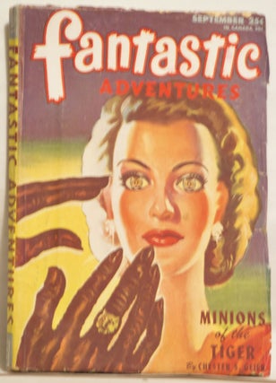 Item #H175 Fantastic Adventures- September 1946 25¢ Volume 8 No. 4. B. G. Davis